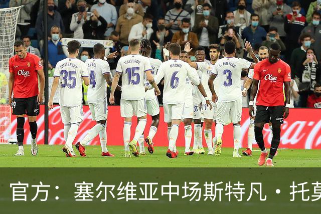 官方：塞尔维亚中场斯特凡·托莫维奇加盟中甲宁波队